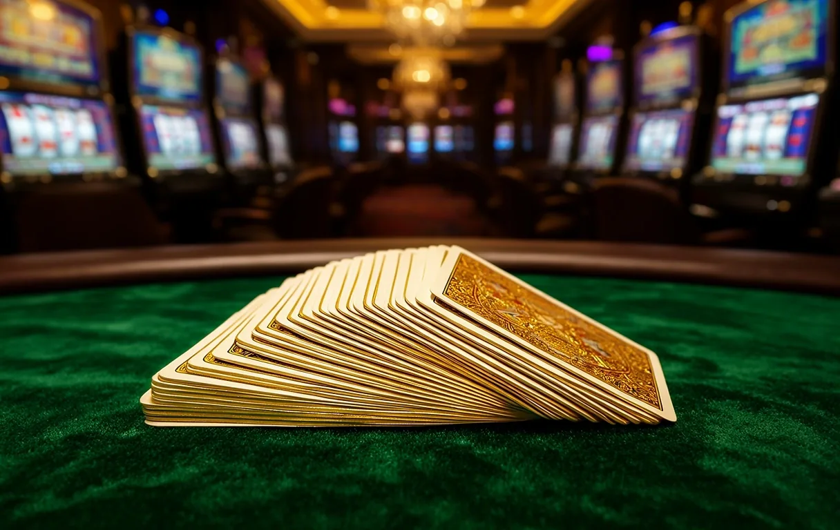 Entorno de casino de lujo